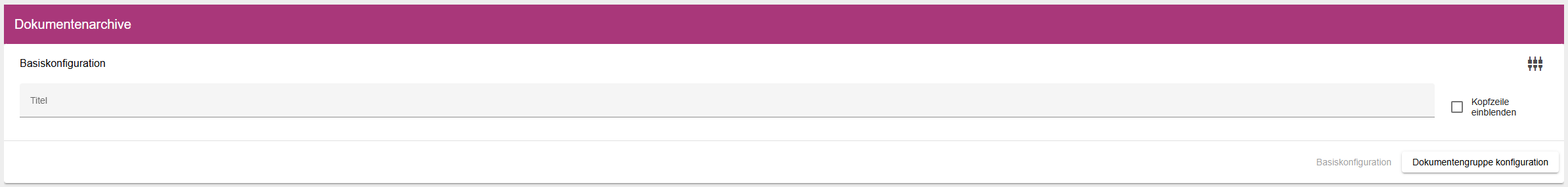 DocumentBrowserBasicConfig